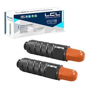 lcl compatible toner cartridge replacement for canon gpr-39 gpr39 2787b003aa 1730 1730 1730if 1740 1740if 1750 1750if (2-pack black)