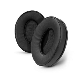 brainwavz prostock ath m50x upgraded earpads, improves comfort & style without changing the sound - ear pad designed for ath-m50x m50btx m20x m30x m40x headphones, vegan leather (black)