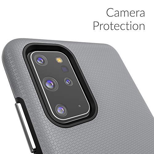 Crave Dual Guard for Samsung Galaxy S20+ Case, Shockproof Protection Dual Layer Case for Samsung Galaxy S20+, S20 Plus 5G - Slate