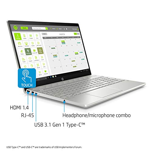 2020 HP Pavilion 15.6 Inch FHD 1080P Touchscreen Laptop (Intel Core i7-1065G7 up to 3.9GHz, 16GB DDR4 RAM, 1TB SSD, Intel Iris Plus, Backlit KB, HDMI, WiFi, Bluetooth, Win10)
