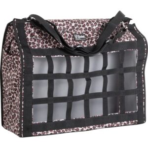 cashel slow feed top load hay bag, leopard