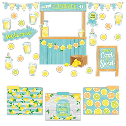 Lemon Zest Classroom Environment Décor All in One Collection Kit