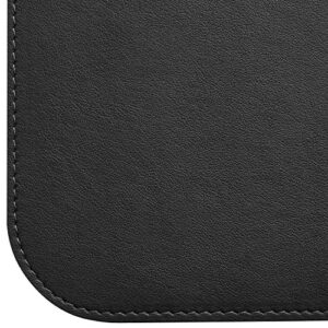 Gallaway Leather Desk Mat,Desk Writing Pad - Office Desk Pad, Large 36" x 17" Black, Desk Mats on Top of Desks, Gift Ready Elegant Computer Desk Mat Desk Cover Desk Pad Protector PU Leather