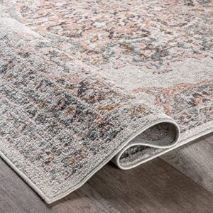 nuLOOM Helios Distressed Area Rug, 10' x 14', Beige