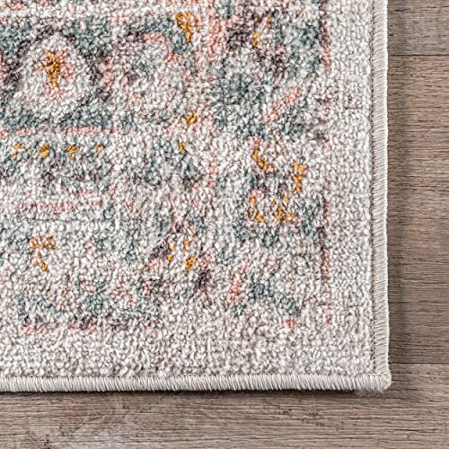 nuLOOM Helios Distressed Area Rug, 10' x 14', Beige