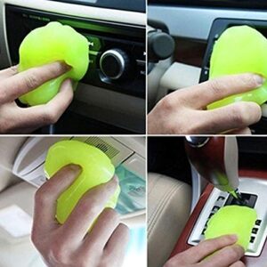 carduran Soft Sticky Clean Glue Silica Gel Car Interior Cleaner Glue PC Keyboard Dust Dirt Adsorption Cleaner Cleaning Gel for Car Detailing Tools