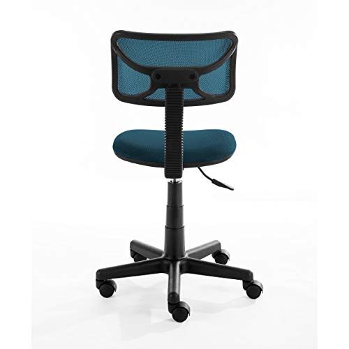 Urban Shop Swivel Mesh Desk Chair, Teal