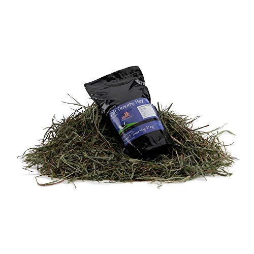 Rabbit Hole Hay Ultra Premium, Hand Packed Soft Timothy Hay for Your Small Pet Rabbit, Chinchilla, or Guinea Pig (4oz)