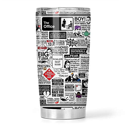 Wise Words From The Office The Office Quotes Variant Stainless Steel Tumbler 20oz Travel Mug