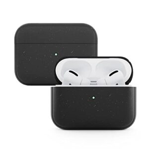 woodcessories - sustainable case compatible with airpods pro cover, black
