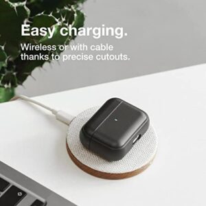 Woodcessories - Sustainable case Compatible with AirPods Pro Cover, Black