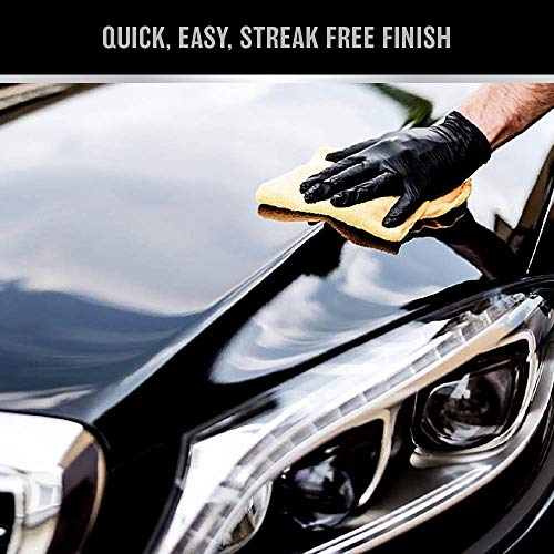 SoCal Wax Shop Waterless Car Wash - Green Eco Friendly Silicone-Free Formula No Water Spot-Free No Rinse Car Wash Spray - Car Detailing Products, Cleaning Supplies and Auto Care Accessories