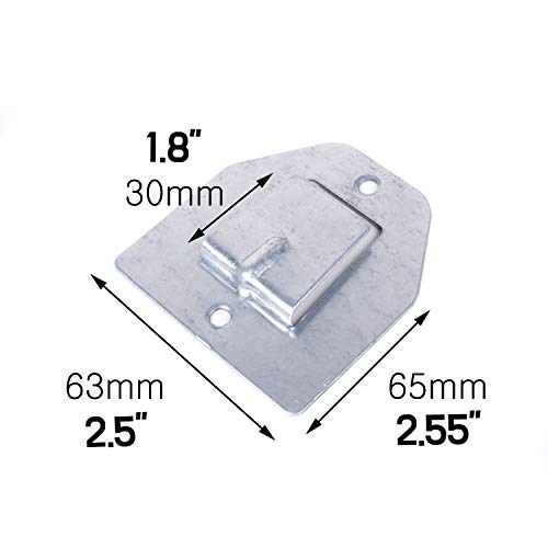 CLAIRLA Wall Fan Mounting Bracket oscillating Supports - Hidden Holder Brackets for oscillation fans - Concealed Blind Support Hook kit For Ceiling Mount Fan (1Pack)