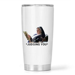 sister michael derry girls judging you stainless steel tumbler 20oz travel mug