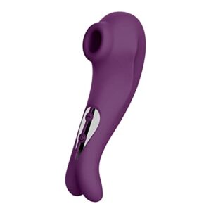 tracy's dog clitoral sucking vibrator for clit nipple stimulation with 10 suction modes, adult oral sex toys for women couples (p.cat)