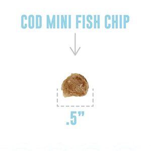 Icelandic+ Plus Mini Cod Fish Chips Training Dog Treat, 3oz Bag
