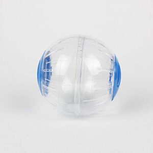 balacoo 2pcs Small Pet Rolling Ball Toy Clear Hamster Exercise Ball for Gerbils Chinchillas Guinea Pigs Animals (Random Color,Small Size)
