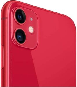 apple iphone 11, us version, 64gb, red - t-mobile (renewed)