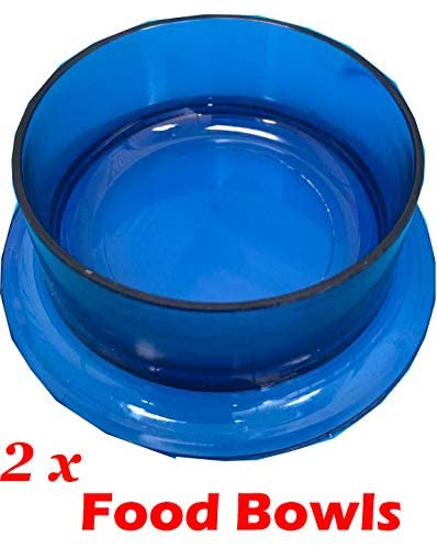 3-Solid Floor Levels Habitat Hamster Rodent Gerbil Mouse Mice Cage with Top Large Running Ball (Blue)