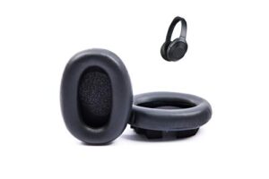 damex headphone ear pads replacement cushion for sony noise cancelling headphones wh1000xm2,compatible with 1000xm (black)