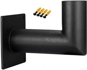90 degree l shape slip fitter adaptor tenon adaptor wall bracket for square poles wall mount light fixture