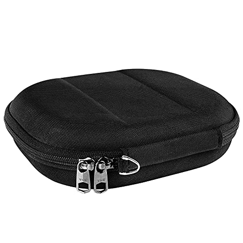 Geekria Shield Headphones Case Compatible with AKG AKG Y50BT, Y500, Y45BT, Y400, Y40, Q460, N60NC, K 490NC Case, Replacement Hard Shell Travel Carrying Bag with Cable Storage (Black)