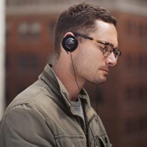 Massdrop x Koss KSC75X On-Ear Portable Headphones with in-Line Microphone, Midnight Blue