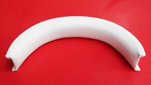 earpads leather cushion repair parts for monster inspiration headphones replacement earmuffs (headband white)