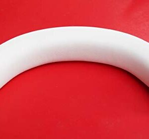 Earpads Leather Cushion Repair Parts for Monster Inspiration Headphones Replacement Earmuffs (Headband White)