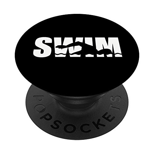 Swim swimmer PopSockets PopGrip: Swappable Grip for Phones & Tablets