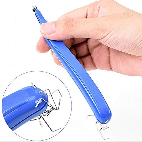 ZZTX 6 PCS Professional Magnetic Staple Remover Puller Rubberized Staples Remover Staple Removal Tool for School Office Home 5 Colors