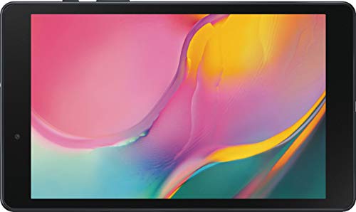 Samsung Galaxy Tab A 8.0" (2019, WiFi + Cellular) 32GB, 5100mAh Battery, 4G LTE Tablet & Phone (Makes Calls) GSM Unlocked SM-T295, International Model (Black) (Renewed)