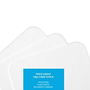 Home Advantage Blank Business Cards, Mini Message Index Word Cards (100)