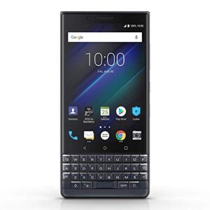 blackberry key2 le unlocked android smartphone, 64gb, 13mp rear dual camera, android 8.1 oreo (u.s. warranty) (slate, us version dual sim (verizon, att, tmobile)) (renewed)