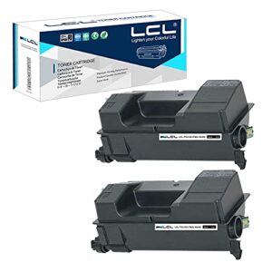 lcl compatible toner cartridge replacement for kyocera tk3122 tk-3122 1t02l10us0 ecosys m3550idn fs-4200dn (2-pack black)