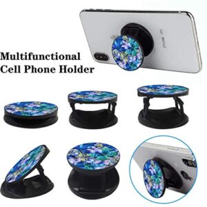 (3 Pack) Cell Phone Holder Animals White Blue Butterfly Expanding Grip Stand Finger Kickstand for Smartphone and Tablets
