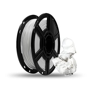 flashforge pla filament 1.75mm, 3d printer filaments 0.5kg spool-dimensional accuracy +/- 0.02mm for adventurer 3 series (white)