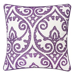 homey cozy 82018-aria accent pillow, single, purple