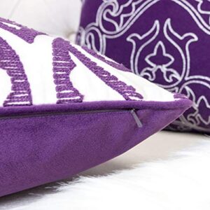 Homey COZY 82018-Aria Accent Pillow, Single, Purple