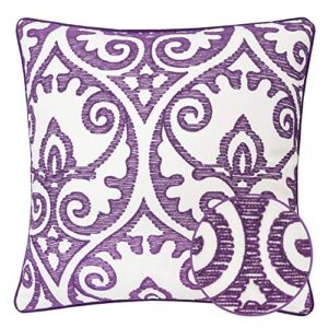 Homey COZY 82018-Aria Accent Pillow, Single, Purple