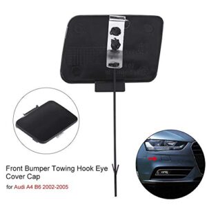 Tow Hook Cover,Front Bumper Towing Hook Eye Cover Cap for A4 B6 2002-2005 8E0807241C