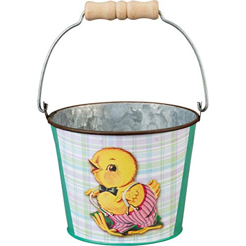 Primitives by Kathy Happy Easter Decorative Bucket Set