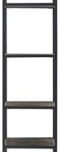 Crosley Furniture Jacobsen Narrow Etagere, Brown Ash