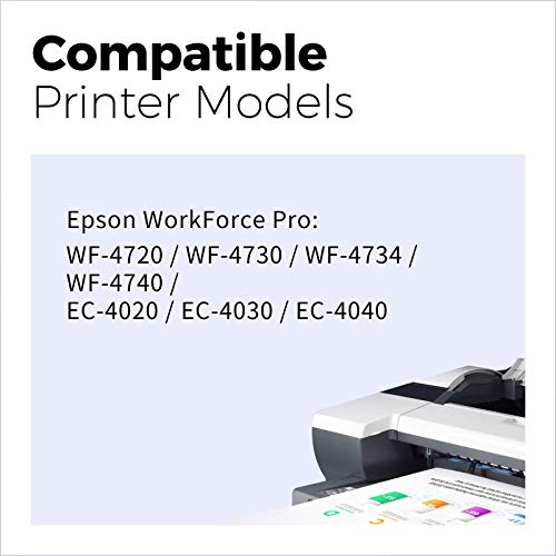 MYCARTRIDGE Remanufactured Ink Cartridge Replacement for Epson 802 802XL Use with Workforce Pro EC-4040 EC-4020 WF-4740 WF-4720 EC-4030 WF-4730 WF-4734 (2 Black 1 Cyan 1 Yellow 1 Magenta, 5-Pack)