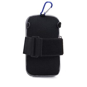 Men Women Workout Cellphone Wasit Purse Small Crossbody Bags Belt Holster Pouch for iPhone 14 Plus 13 12 11 Pro Max XR XS Max Samsung Galaxy S22 Ultra S21 FE S20 FE A53 A33 Pixel 7 (Gray)