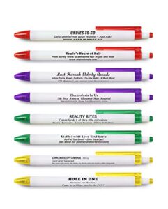 genuine fred borrow my pens, 8 count (pack of 1), g-rated