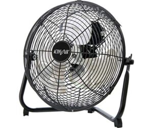 active air acfv1012 hd pedestal, 16" fan, black