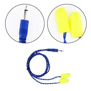 Mono Racing Speaker Sportsman Foam Earbud Auto Racing Mini Noise Reduction Foam Earbuds Headphone Earpads-1/8 Plug