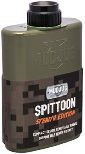 mud jug portable spittoon - stealth - olive