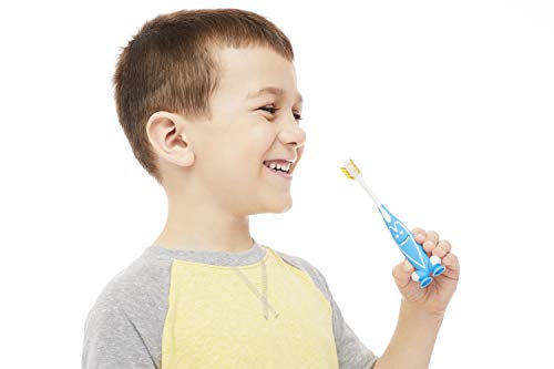 Ooak Kids Toothbrush, Tapered V++Max Bristles, Happy Face 2 Pack - Yellow